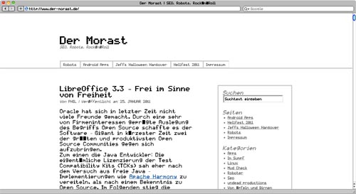 Der Morast erstrahlt in der vollen 8 Bit Pracht